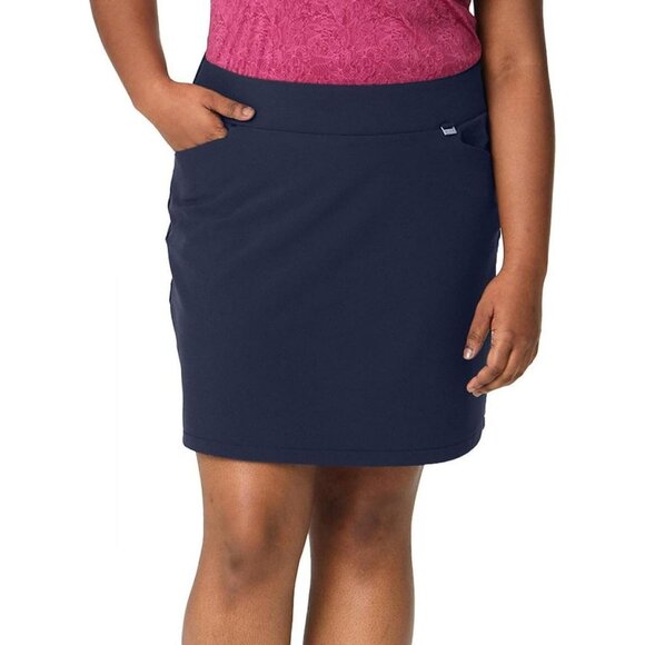 NWT Reel Life Womens Mesh Lined Tennis Golf Skort 1757480 M Blue - Picture 4 of 11